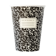 paper cups :: composition notebook